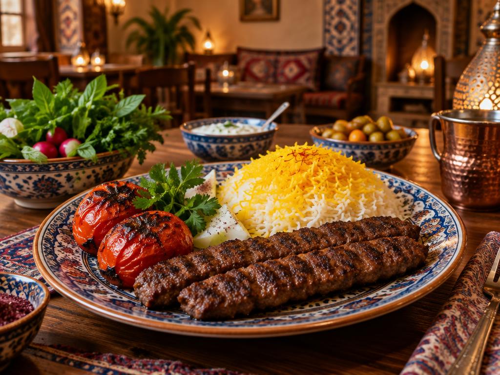 رستوران شاندیز آنتالیا (نمونه)